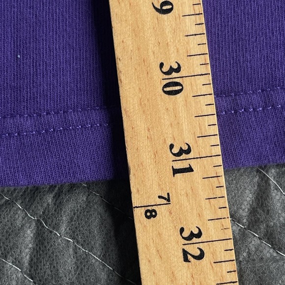 The Territory Ahead Shirt Mens XXL 2X Purple Yellow Quarter Zip Pullover Sweater - Picture 9 of 9